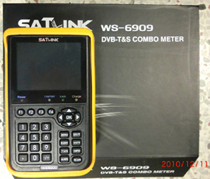 Satellite & Terrestrial Signal Combo Meter