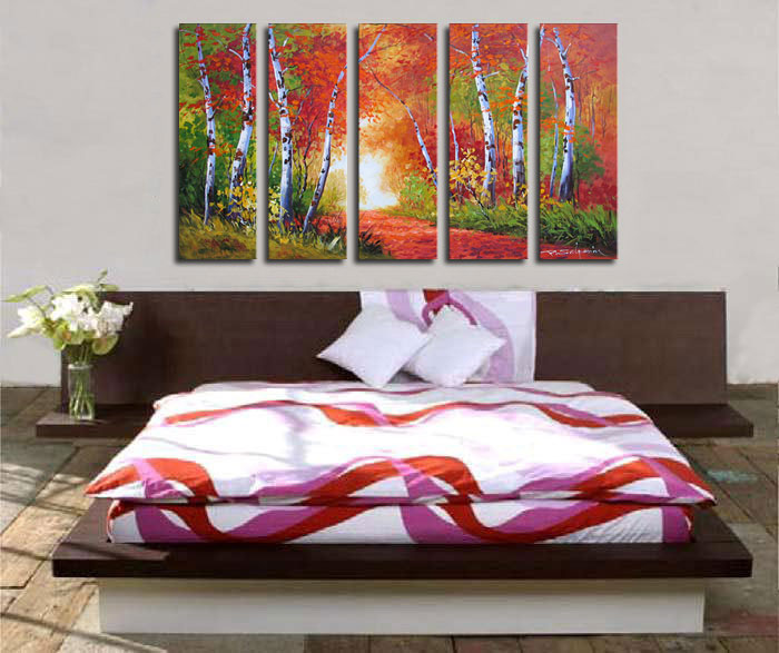 HUGE CONTEMPORARY MODERN LANDSCAPE PAINTING