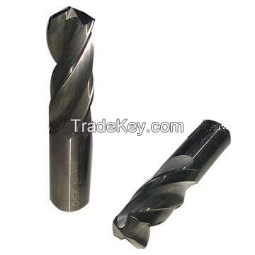 3 flute carbide drill