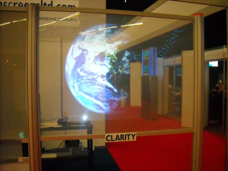 Holographic screen "Clarity"