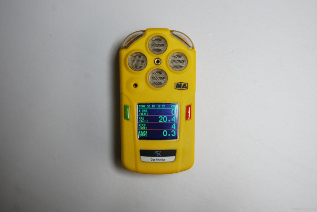Wholesale Portable Multi 4 gas detector instrument, CO, H2S, O2 and LEL