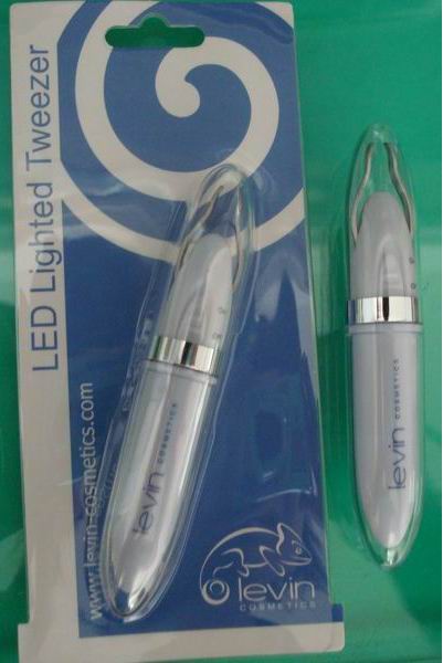 stock LED lighted tweezer