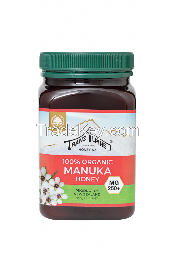 Organic Manuka honey MG250+