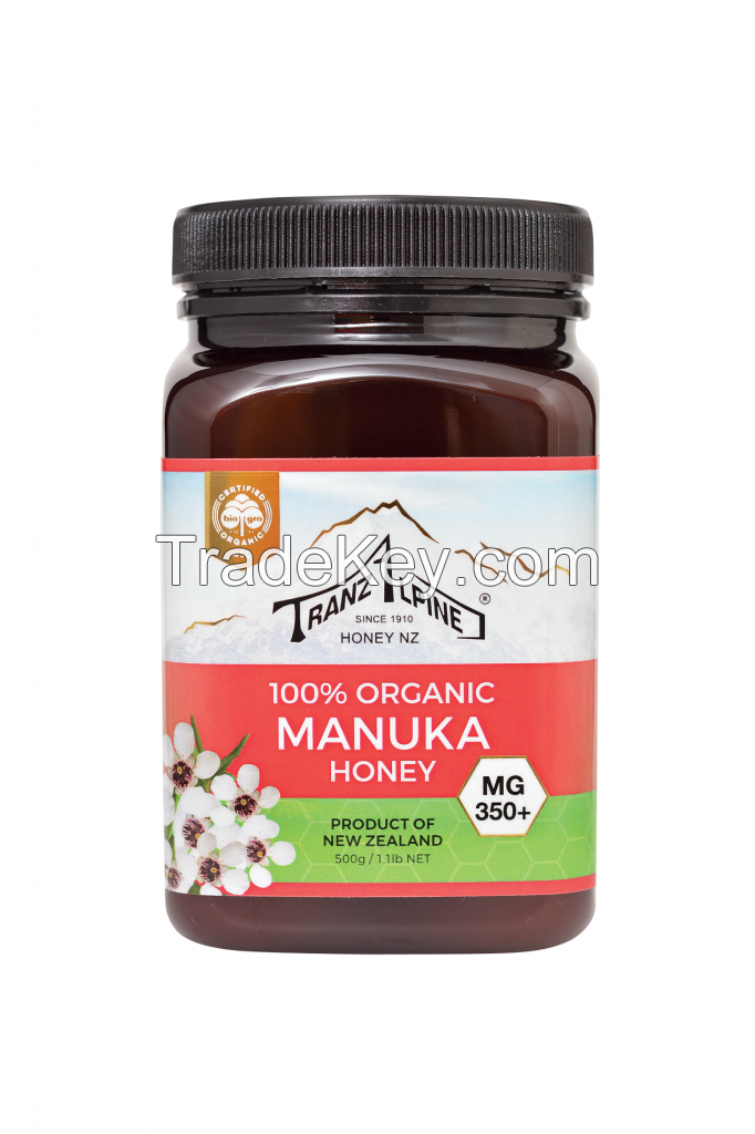 Organic Manuka honey MG350+