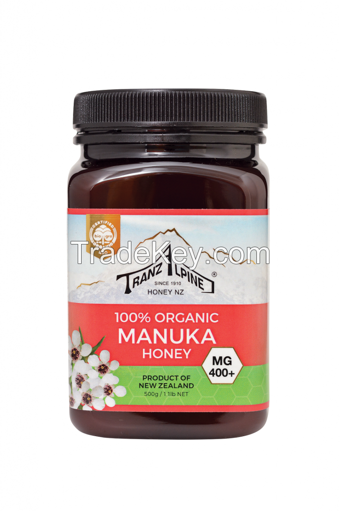 Organic Manuka honey MG400+