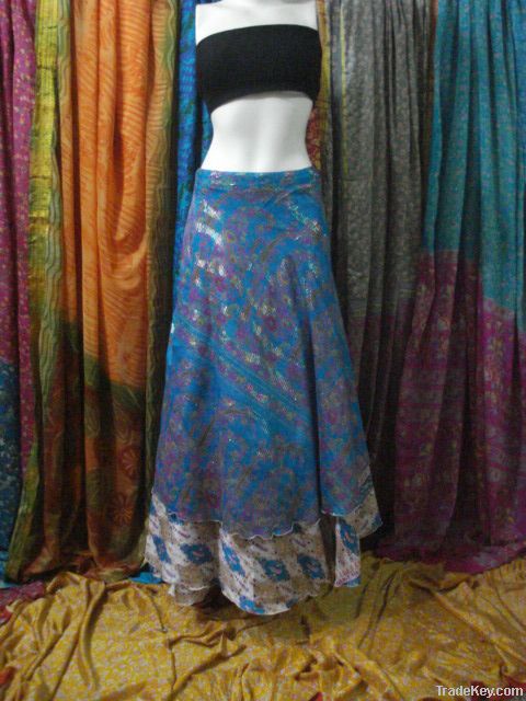 multiwear silk wraps skirts