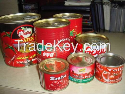 28%-38% brix aseptic double/triple tomato paste concentrate in drum 220L,250kg for export