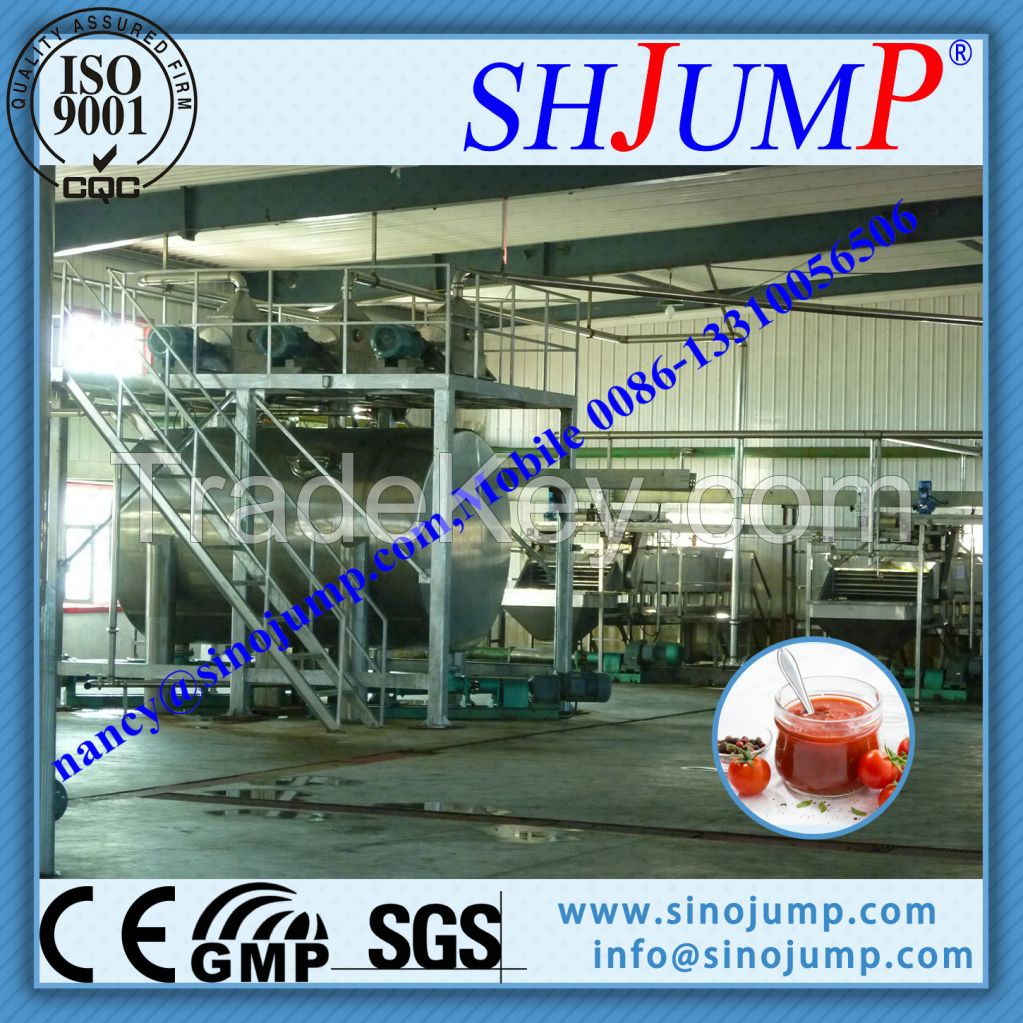 High-Tech tomato sauce processing line/ tomato ketchup production line