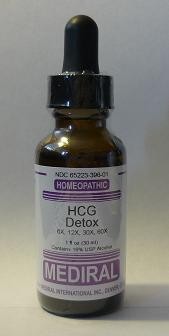 Factory Sealed Mediral HCG Detox Homeopathic