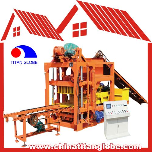 QT4-25D Semi-Automatic Block Machine/Brick Making/Hollow Block Making Machine Line QTJ4-25D