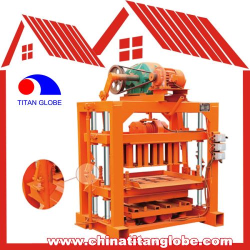 QTJ4-35A Fly Ash Hollow Block Machines, Concrete Block Making Machine Price, Hollow Cement Brick Making Machine Sale