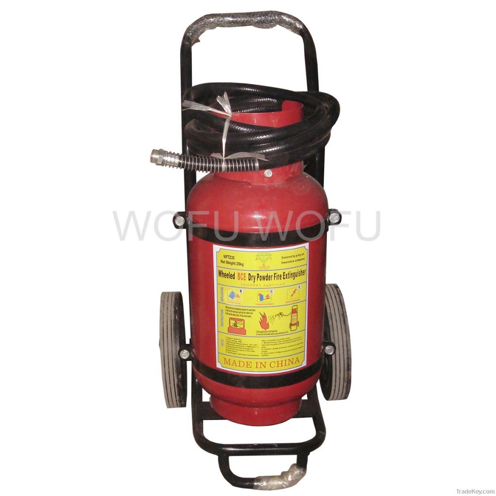 35KG BC Dry Powder Trolley Fire Extinguisher