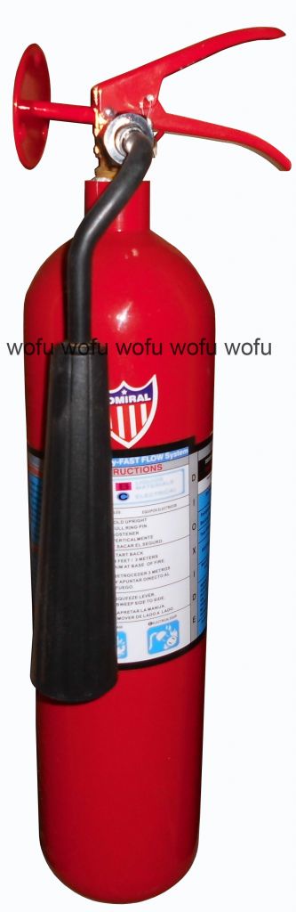 5LBS portable CO2 fire extinguisher