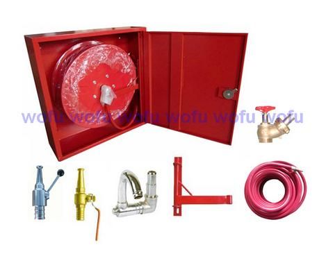 Fire hose reel and cabinet 