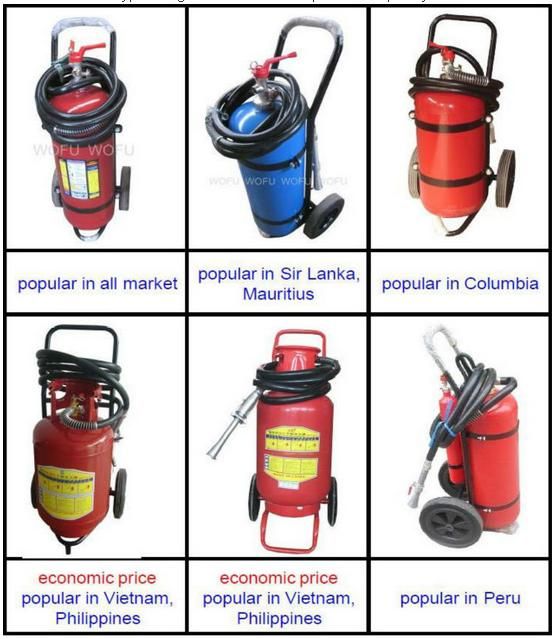 50KG ABC Fire Extinguisher with CO2 cartridge