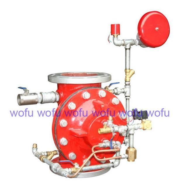 Chamber deluge valve 