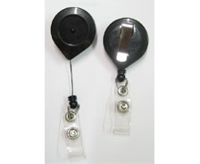 Tear Drops Plastic Retractable Badge Holder