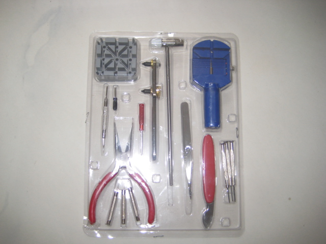 watch repair tools:16pcs kit