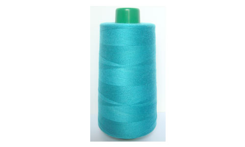 Spun polyester sewing thread