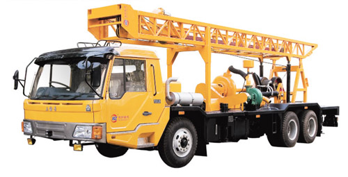 Drill Rig Truck