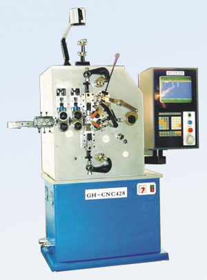 GH-CNC428 cnc spring making machine