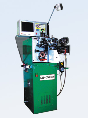 GH-CNC210 cnc spring making machine