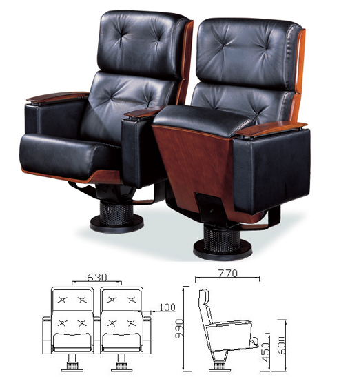 Theater chair, cinema chair