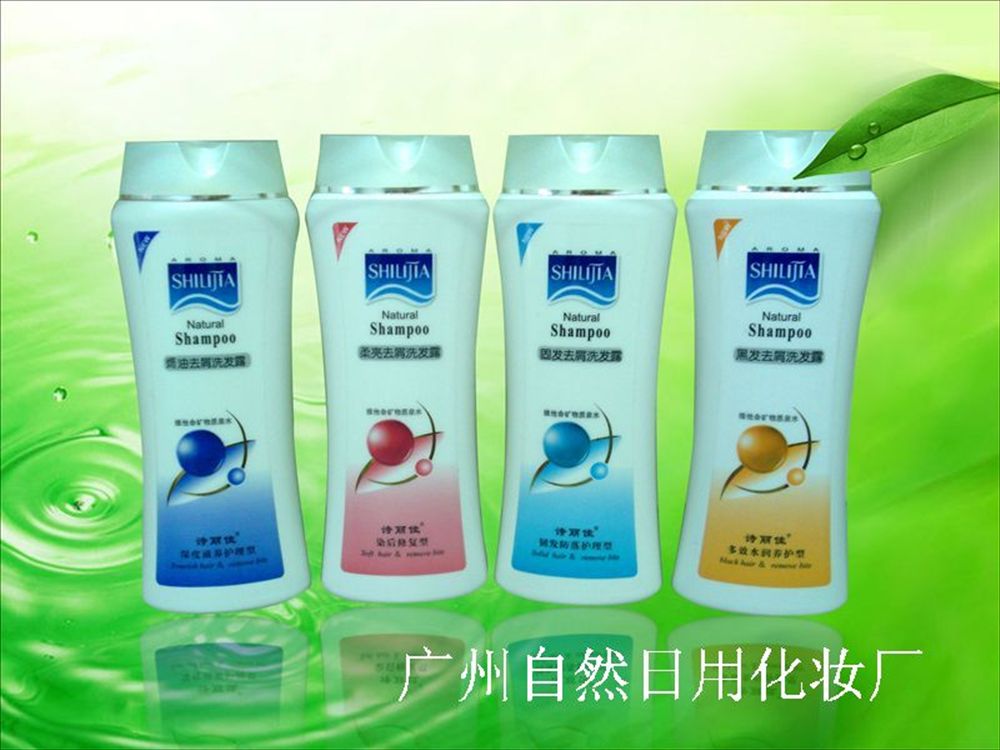 Ginseng Shampoo trophoblast, black sesame seeds black Shampoo, refresh