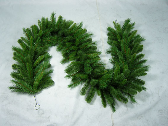 Artificial christmas garland