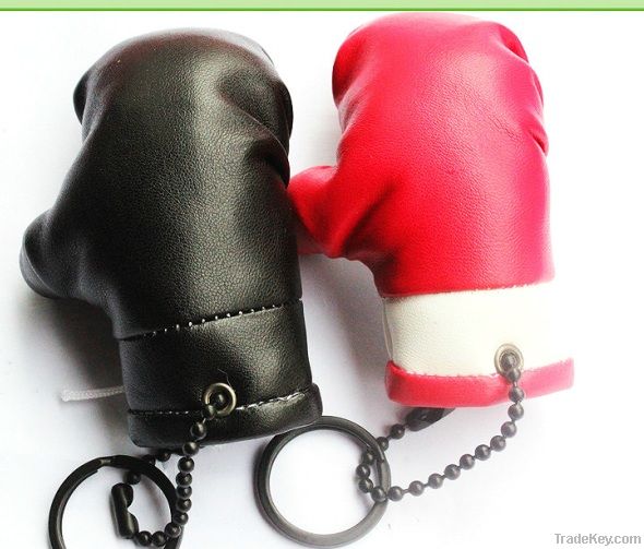 Boxing glove keychain