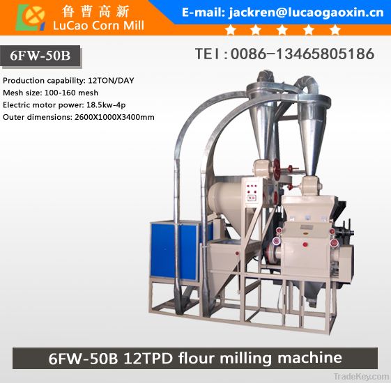 Maize/corn milling machine