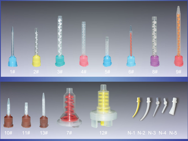 dental mixing tips for impression material