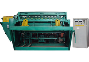 Welded wire mesh machine