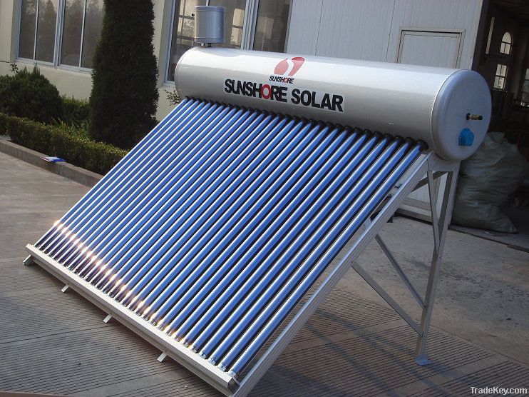 2012 Sunshore HOT SALE Pressurized Solar Water Heater