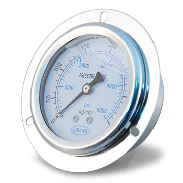 Liquid-filled Pressure Gauge DTB