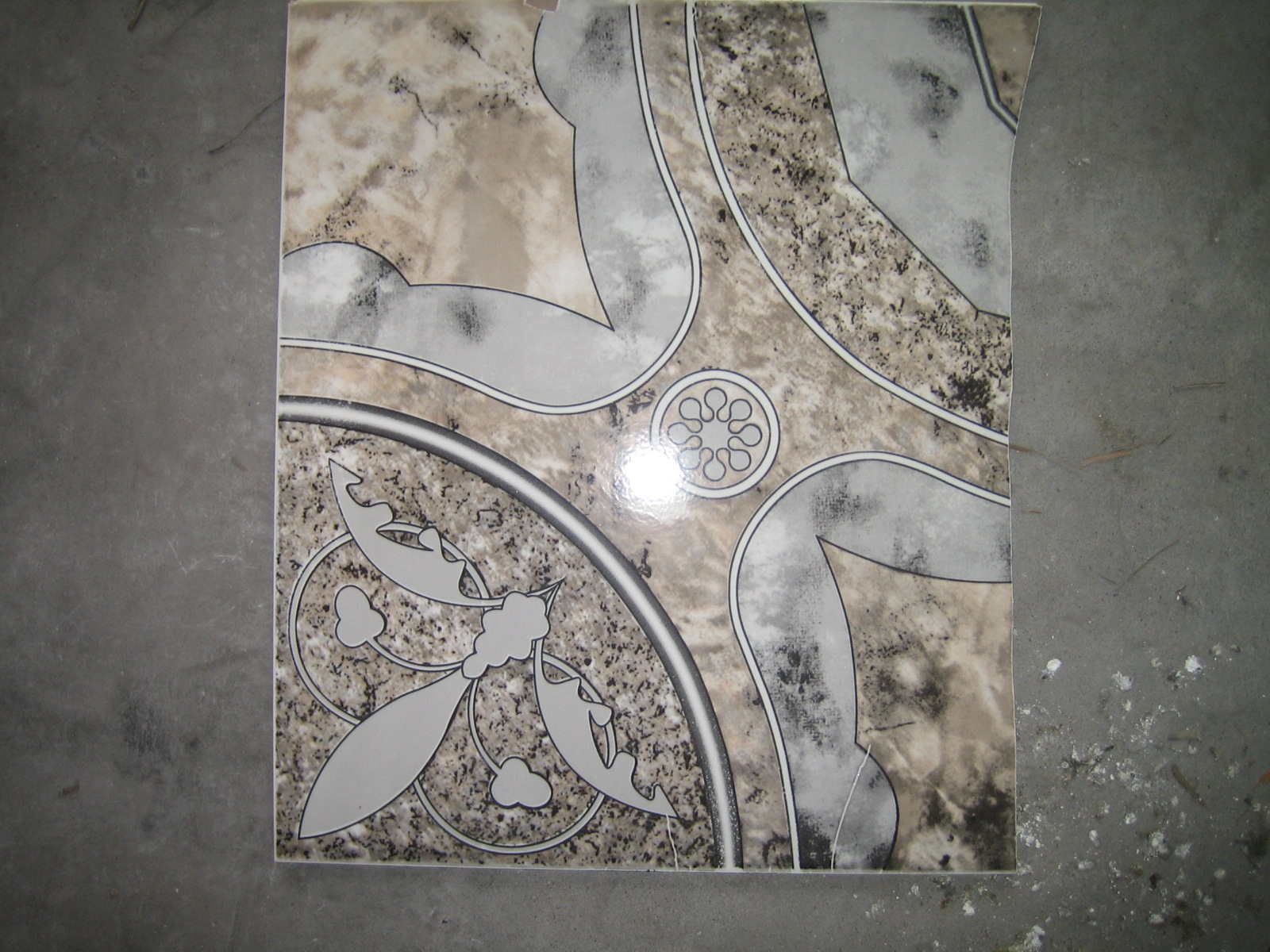 Crysta glazedl floor tile