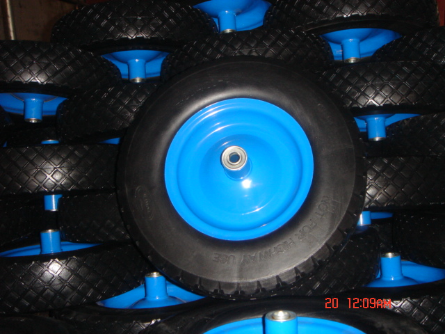 PU foam wheel, Rubber wheel