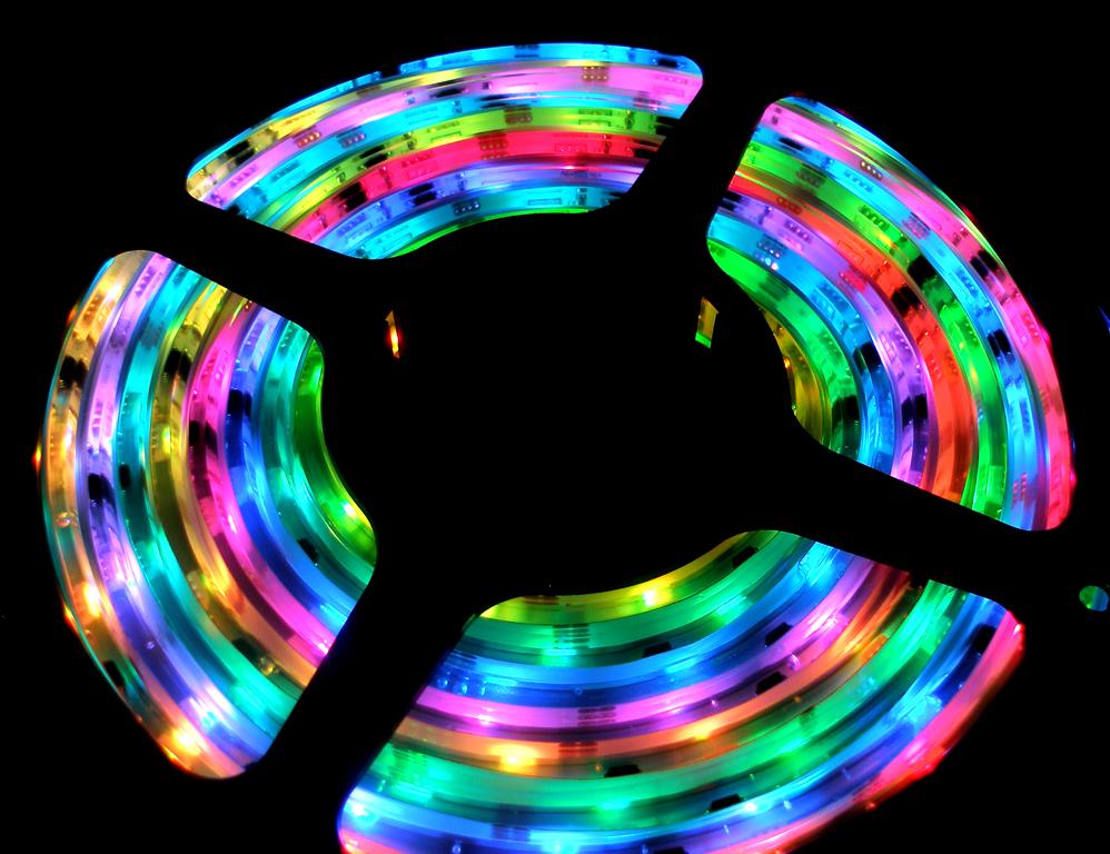 RGB LED flexible strip ribbon
