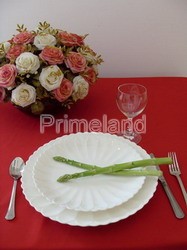 Chrysanthemum shaped plate