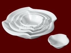 Spiral shaped bowl  (Ceramic bowl)