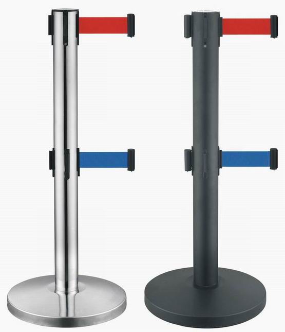 Retractable crowd control stanchions- UFY-RDB632