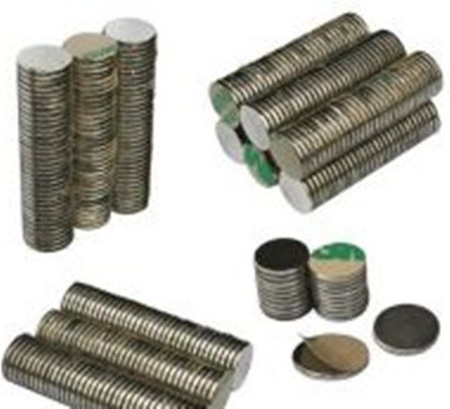 Neodymium   disc  magnet  self-adhesive   