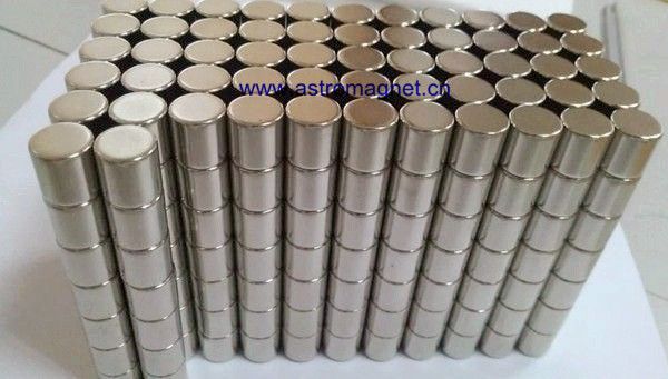 Ndfeb  magnets  with  Nickel/Zinc /Gold coating , used  in  printers