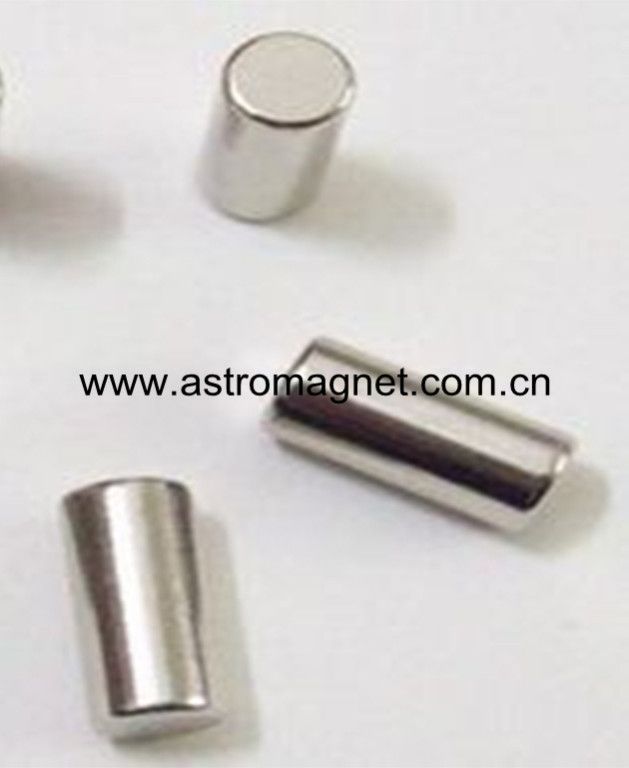 Cylinder   Sintered  Ndfeb  magnets   with   high  coercive  force  for  speaker