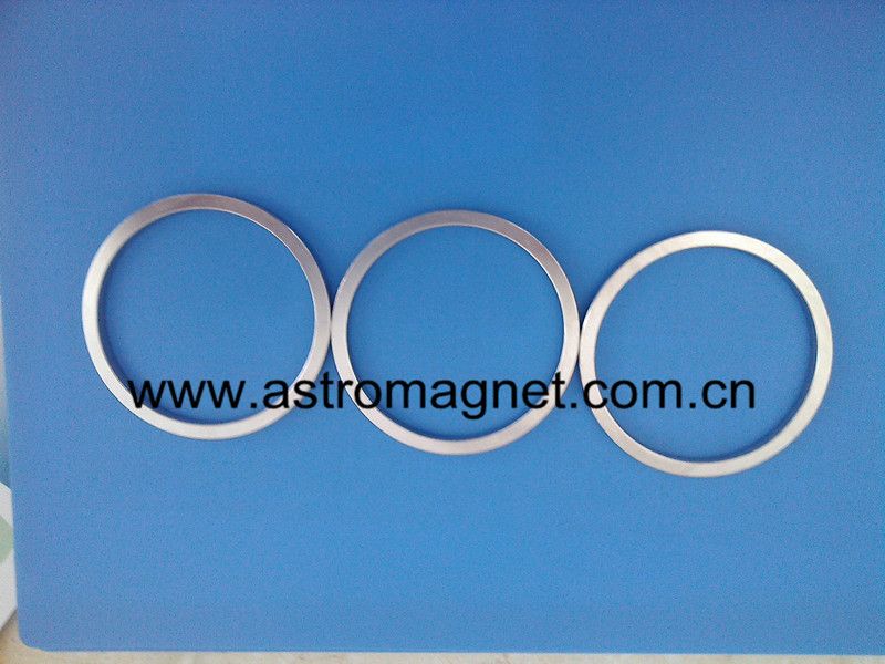 Strong    Rare  earth  Ring  Neodymium  magnets  (OD66.4*ID58*5  mm)