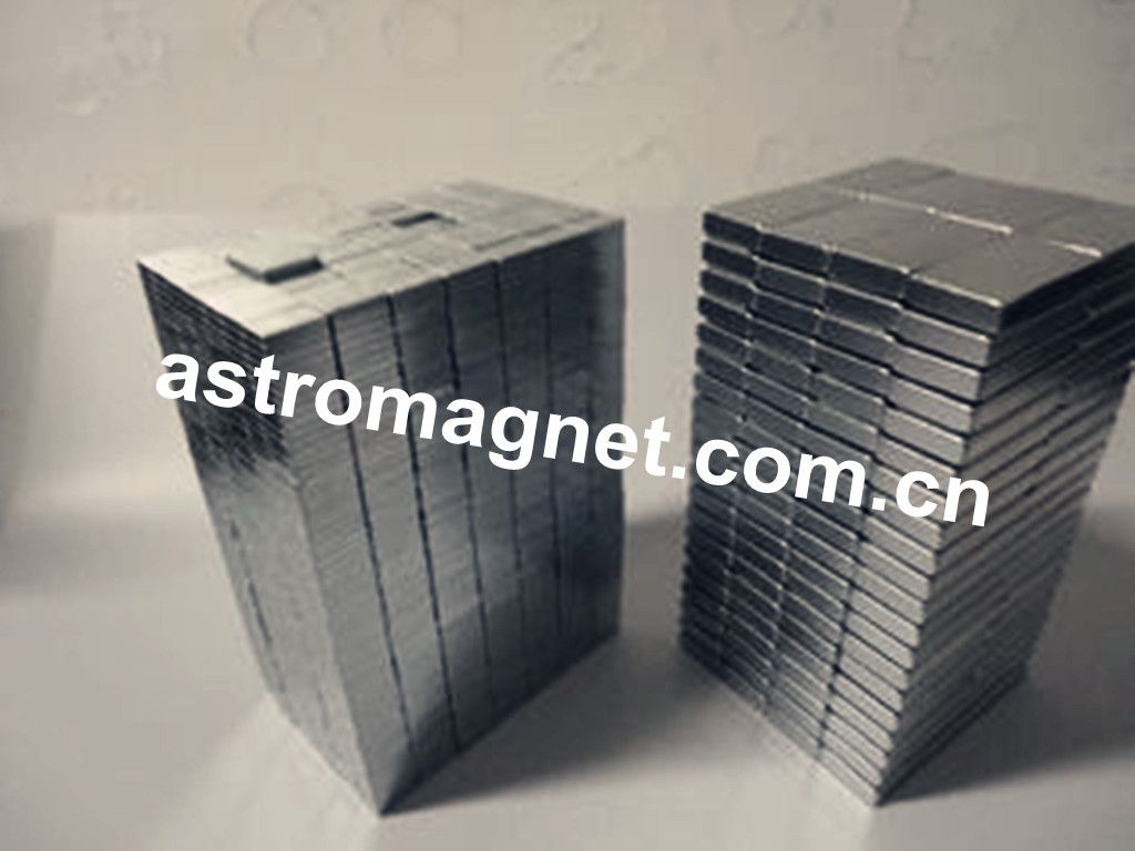 Block  shape  rare  earth  permanent  neodymium   magnet  for  brushless  motors  