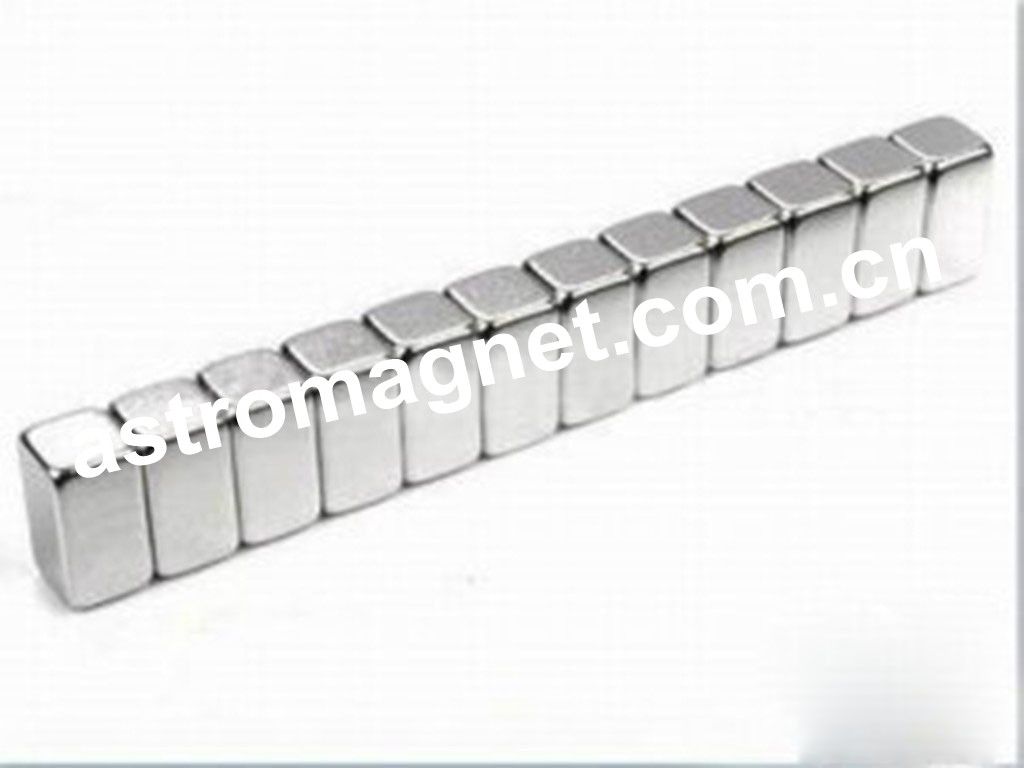 Block   Ndfeb   magnet  with  Zinc   Plated