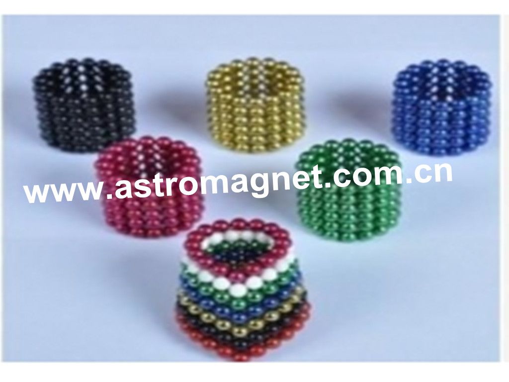Magnetic   Balls  Made  of  Ndfeb  magnet Measures  5mm Neocube  