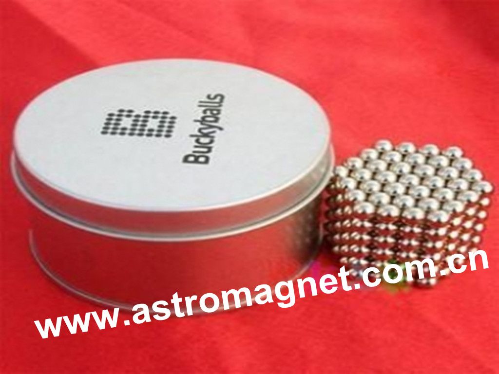 Magnetic   Balls  Made  of  Ndfeb  magnet Measures  5mm Neocube