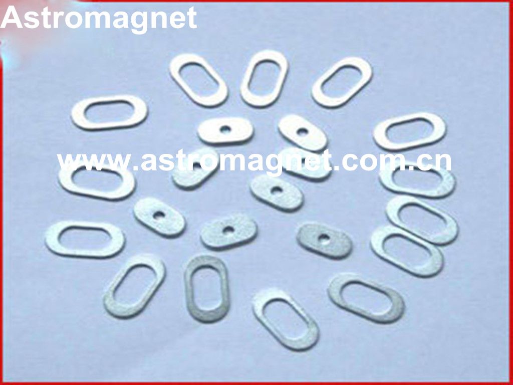 Zn  Coated  Small  Neodymium   Ring   Magnet  For   Industry